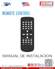 Manual de Instalacion BEA REMOTE CONTROL, ADS Puertas y Portones Automaticos S.A. de C.V.